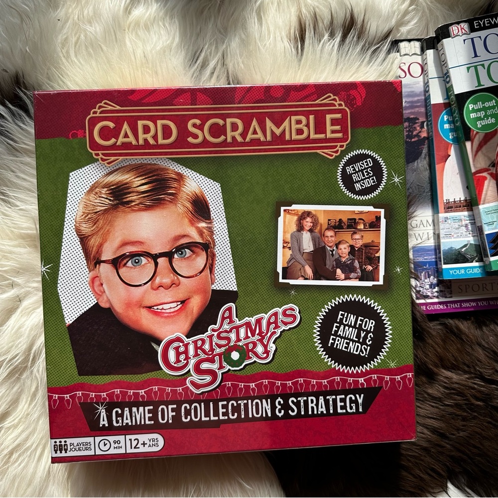 A CHRISTMAS STORY Card Scramble Game Sealed New in Box